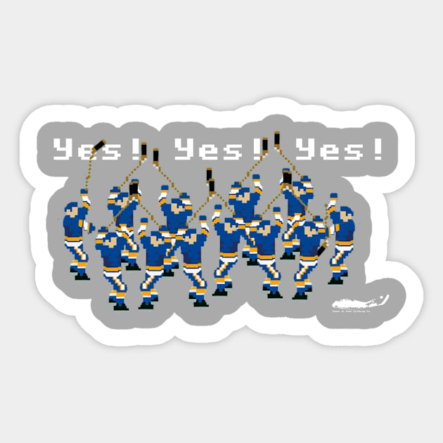 Yes! Yes! Yes! Sticker by CoastToPost